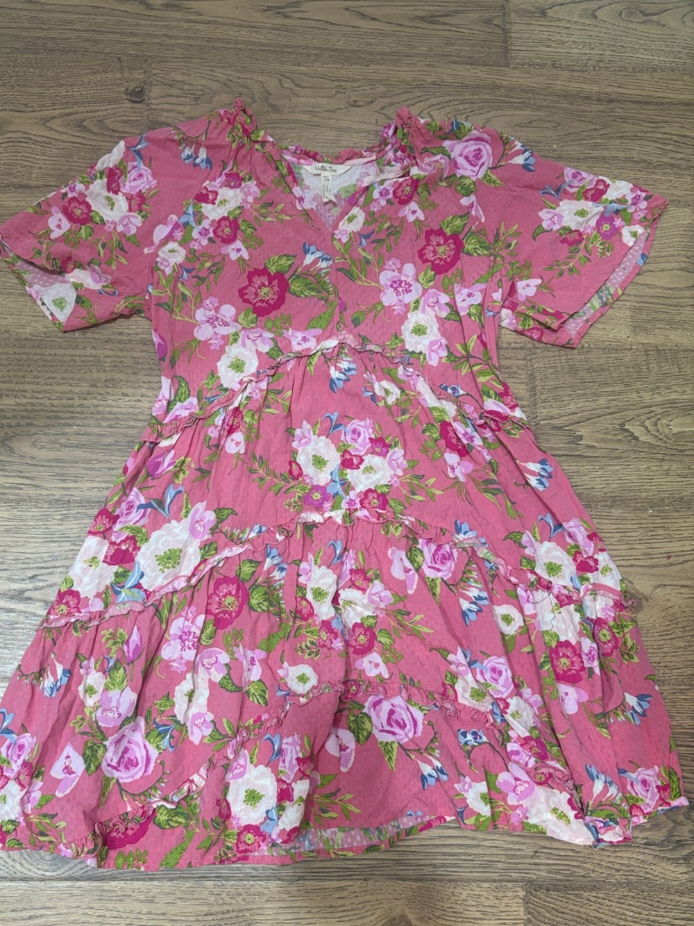 Matilda Jane Pink Floral Mini Dress
